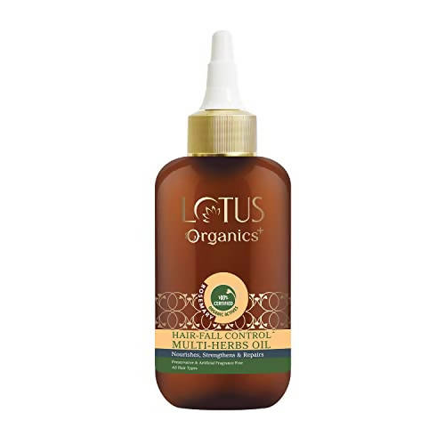 Lotus Organics+ Hair Fall Control Multi-Herbs Oil