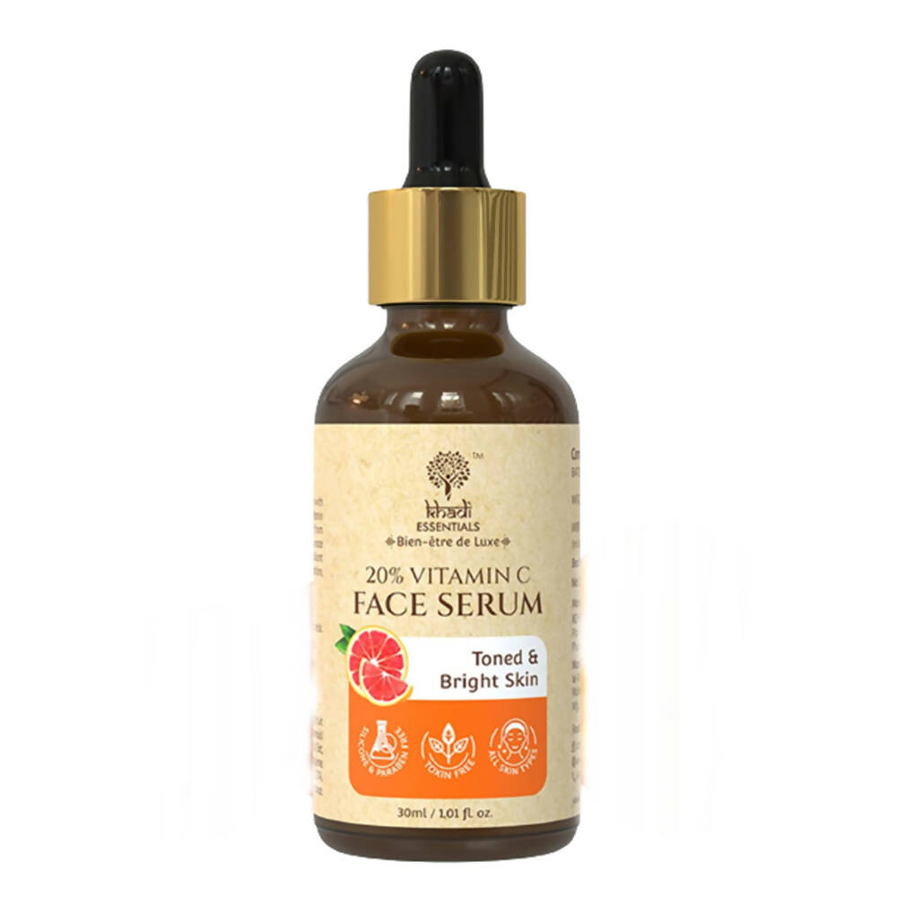 Khadi Essentials 20% Vitamin C Face Serum - usa canada australia