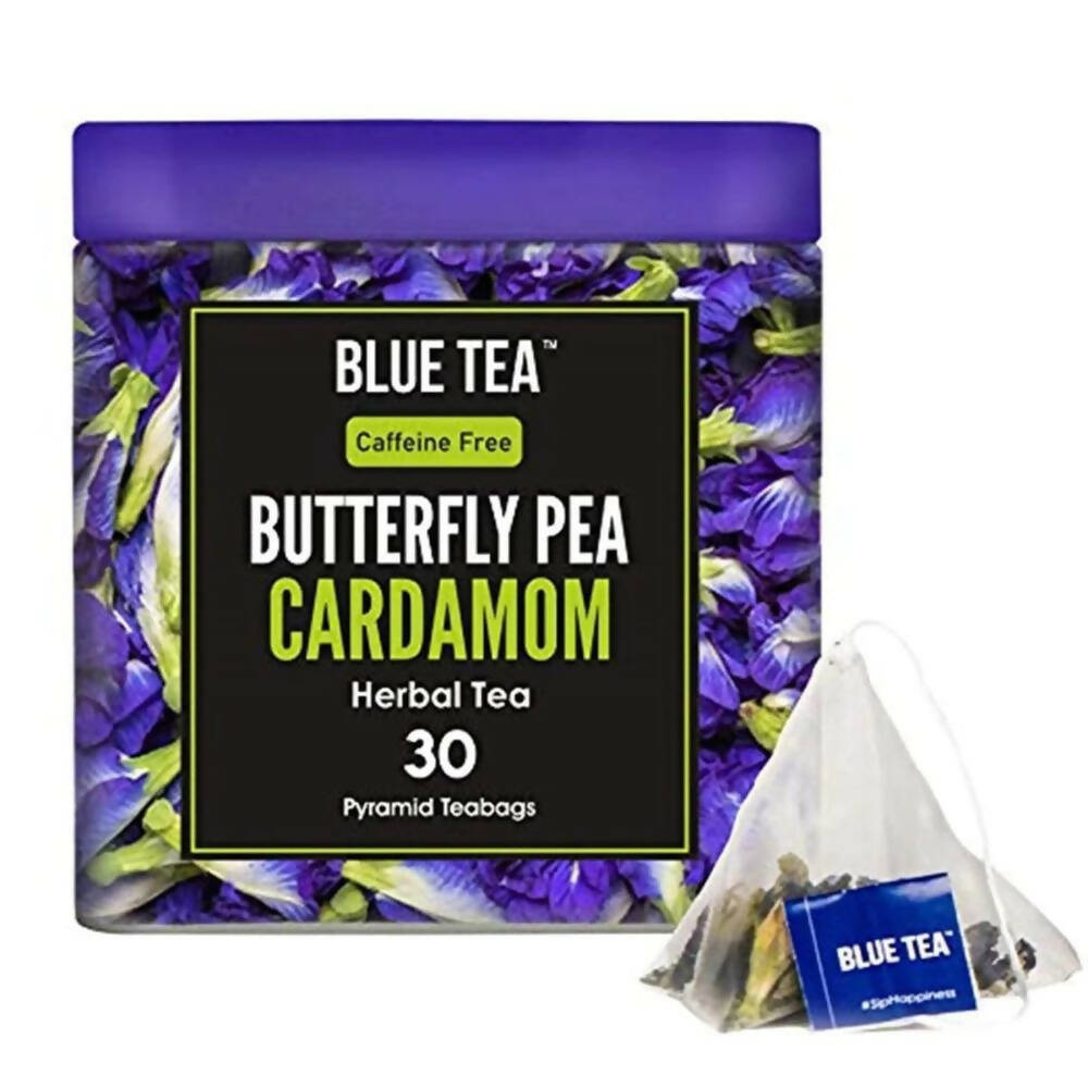 Blue Tea Butterfly Pea Cardamom Herbal Tea Bags