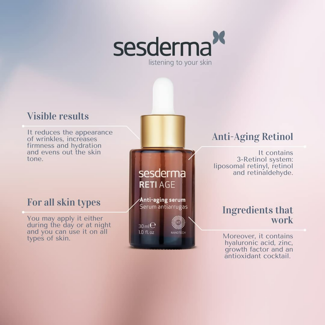 Sesderma Retiage Antiaging Facial Serum