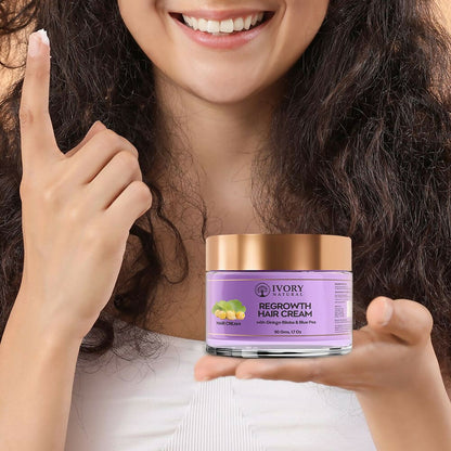 Ivory Natural Hair Growth Cream For Stronger, Healthier Hair