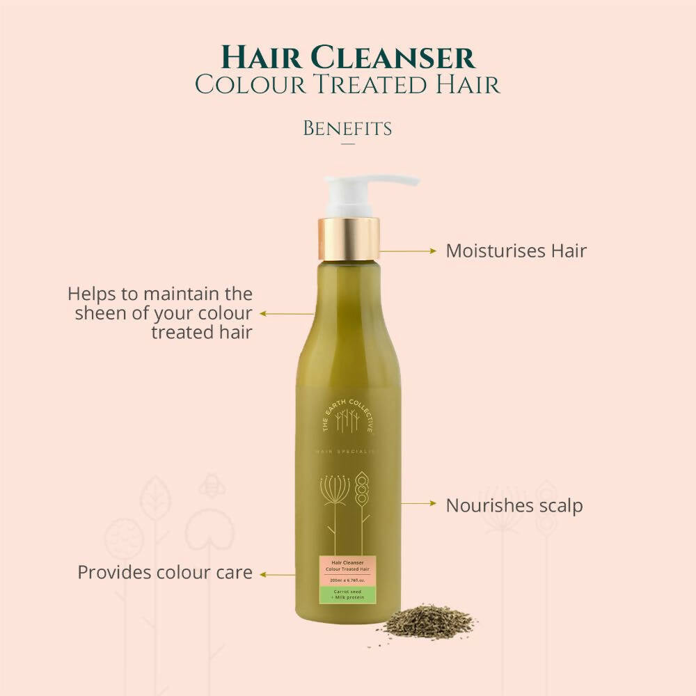 The Earth Collective Hair Cleanser - Color Treated Hair