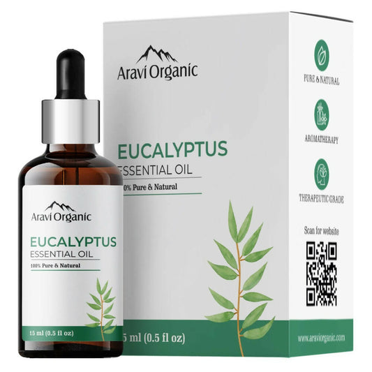 Aravi Organic Nilgiri Eucalyptus Essential Oil - usa canada australia