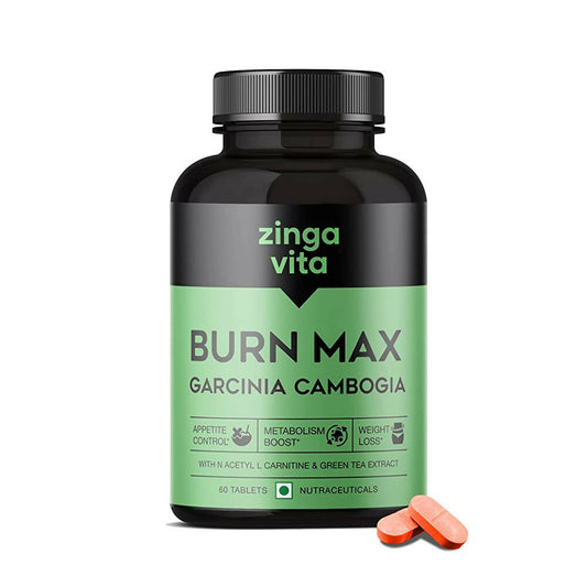 Zingavita Burn Max Tablets with Garcinia Cambogia - BUDEN