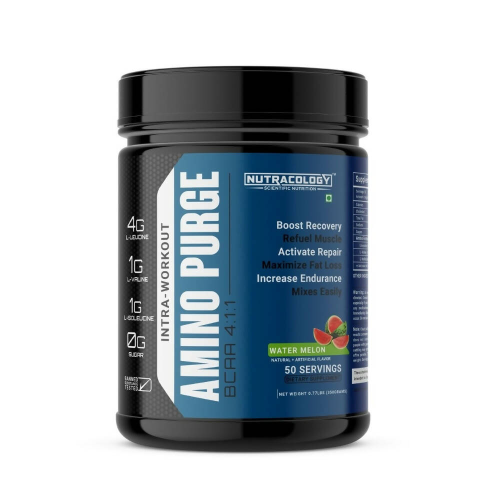 Nutracology Amino Purge BCAA 4:1:1 Ratio Performance Boost - BUDEN