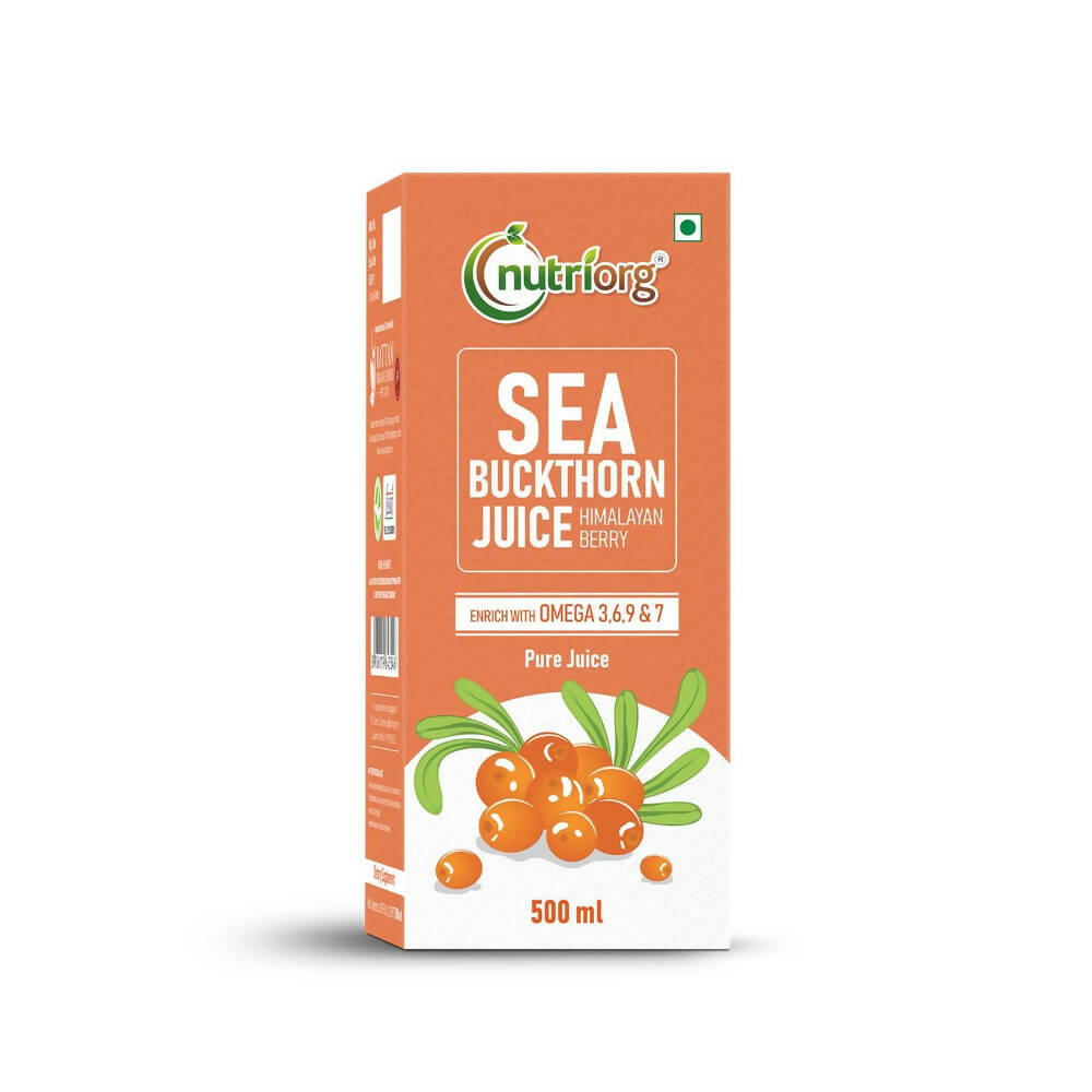 Nutriorg Seabuckthorn Juice - BUDNE