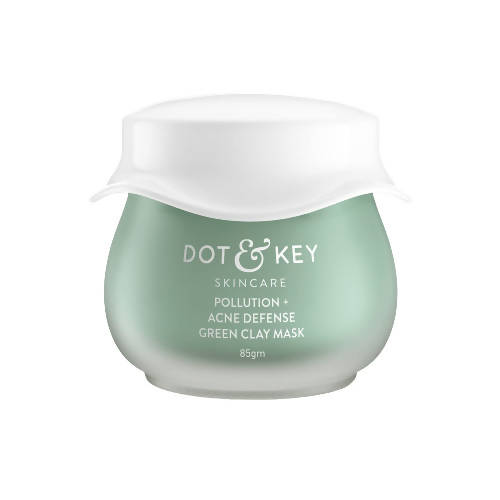 Dot & Key Pollution + Acne Defense Green Clay Face Mask - BUDNE