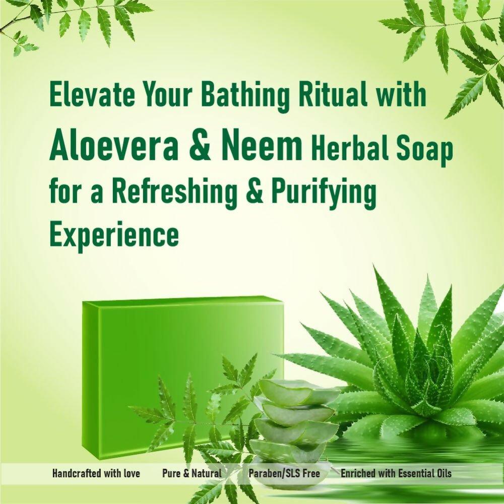 Prakriti Herbal Soap Aloevera and Neem