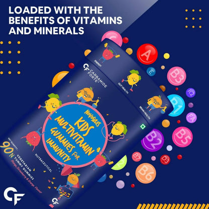 Carbamide Forte Multivitamin Gummies For Kids & Adults With Superfoods