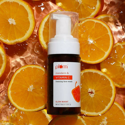 Plum Mandarin & Vitamin C Foaming Face wash