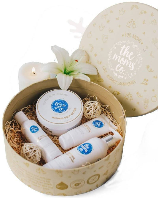 The Moms Co Mom-To-Be Complete Care Gift Set - BUDNE