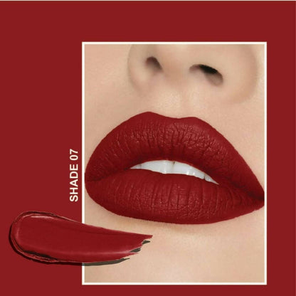 Flicka Tomato Brown Matte Finish Lipstick Shade 07