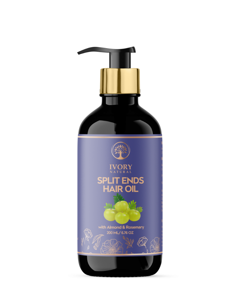 Ivory Natural Splits Ends Repair Hair Oil - Natural Hair Therapy For Split Ends And Hair Wellness