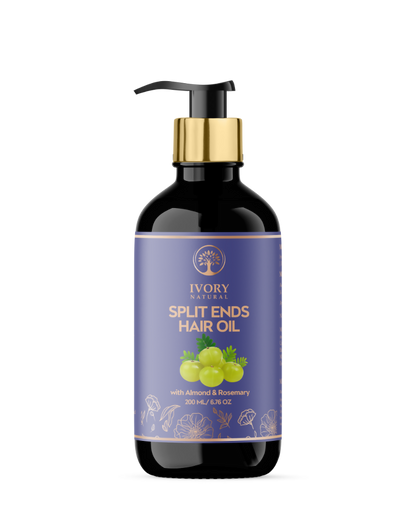 Ivory Natural Splits Ends Repair Hair Oil - Natural Hair Therapy For Split Ends And Hair Wellness