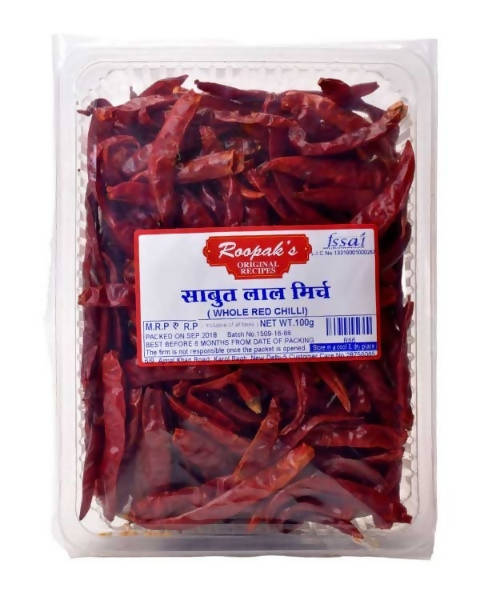 Roopak's Whole Red Chilli -  USA, Australia, Canada 