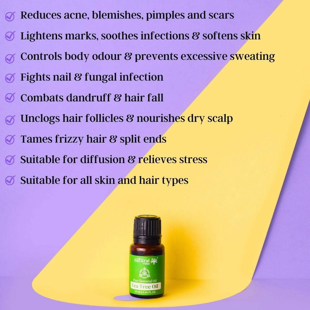 Natural Vibes Tea Tree Pure Essential Oil