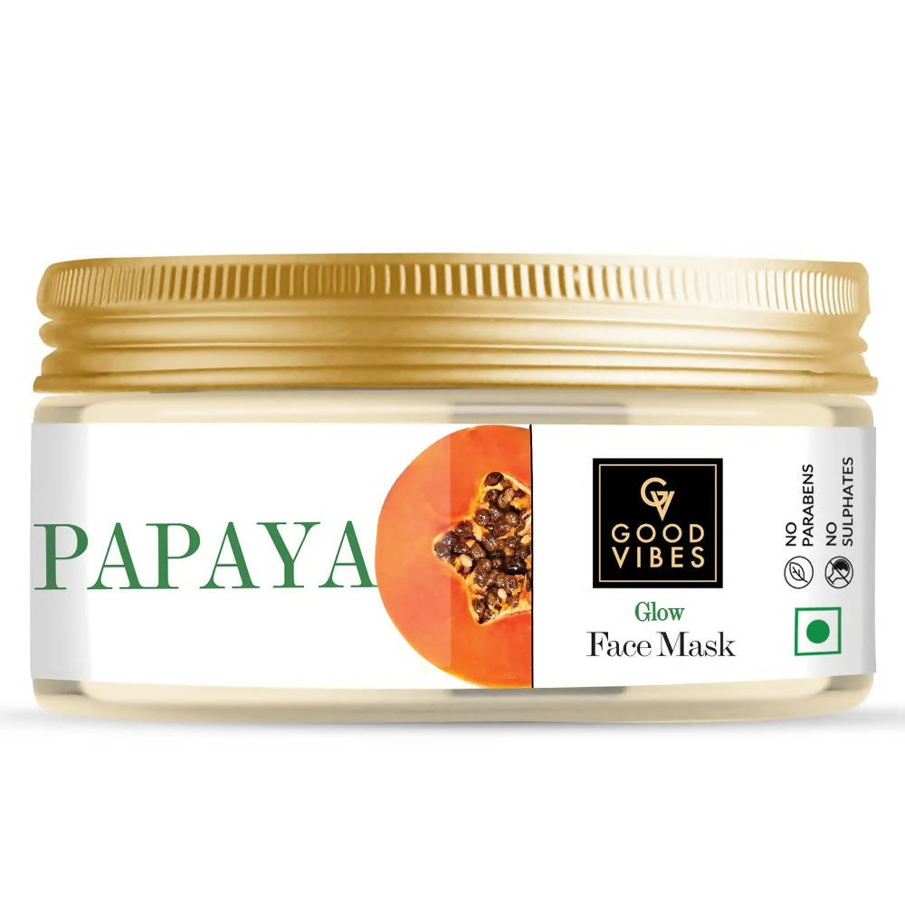 Good Vibes Papaya Glow Face Mask