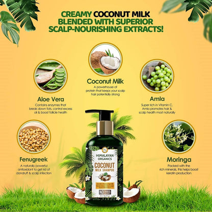 Himalayan Organics Coconut Milk Shampoo