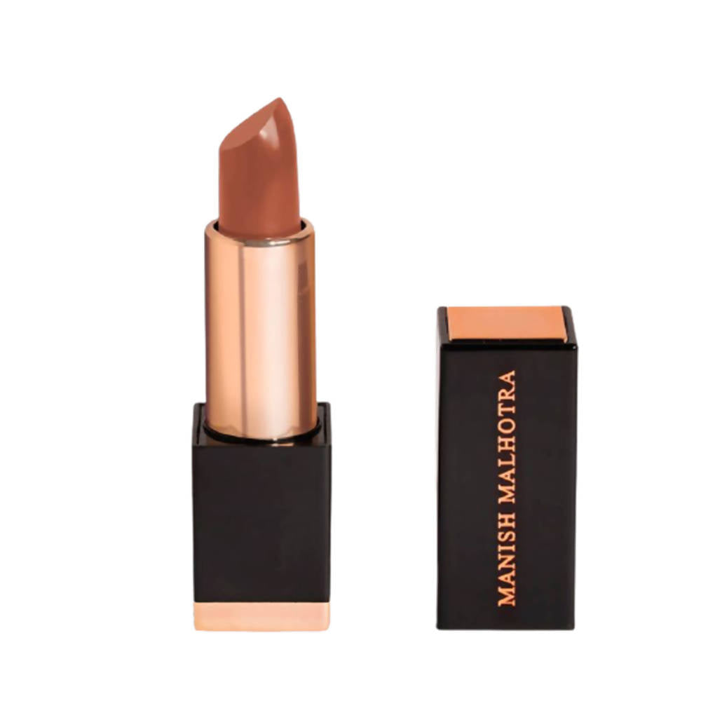 Manish Malhotra Hi-Shine Lipstick - Caramel Kiss (4 GM) - BUDNE