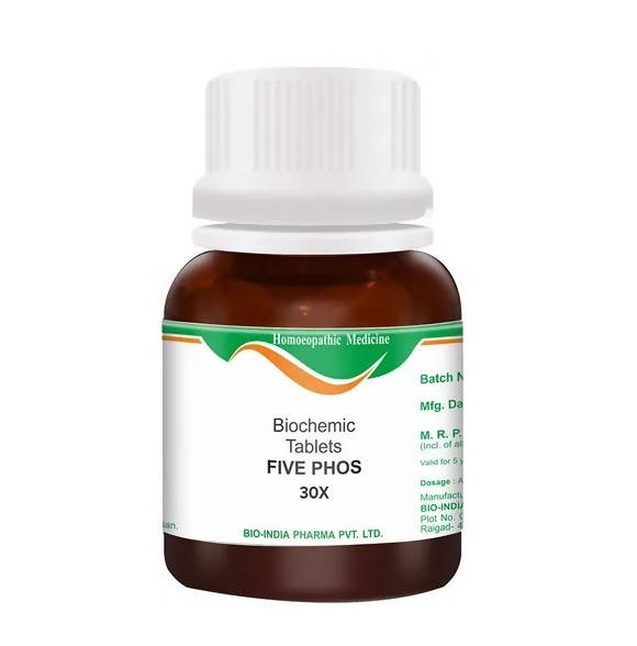 Bio India Homeopathy Five Phos Biochemic Tablets