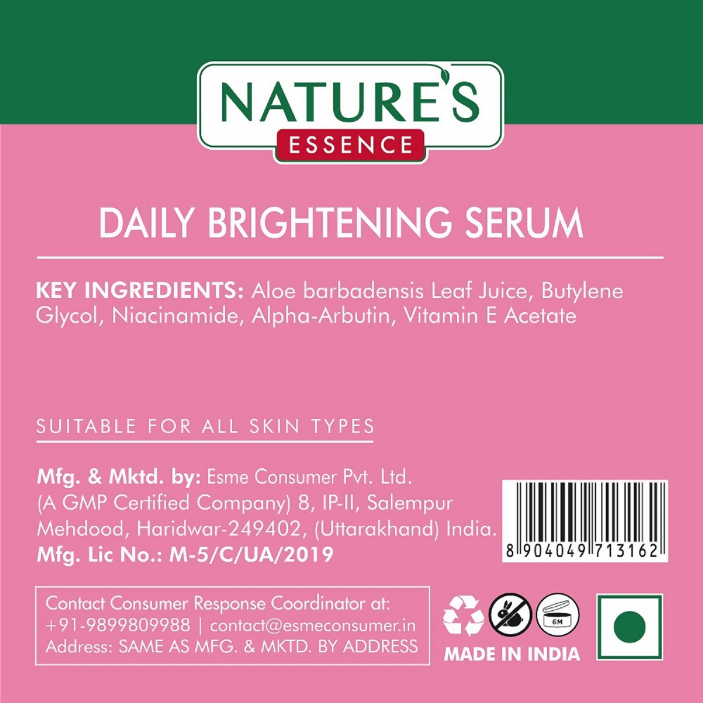 Nature's Essence Facialist Daily Brightening Serum