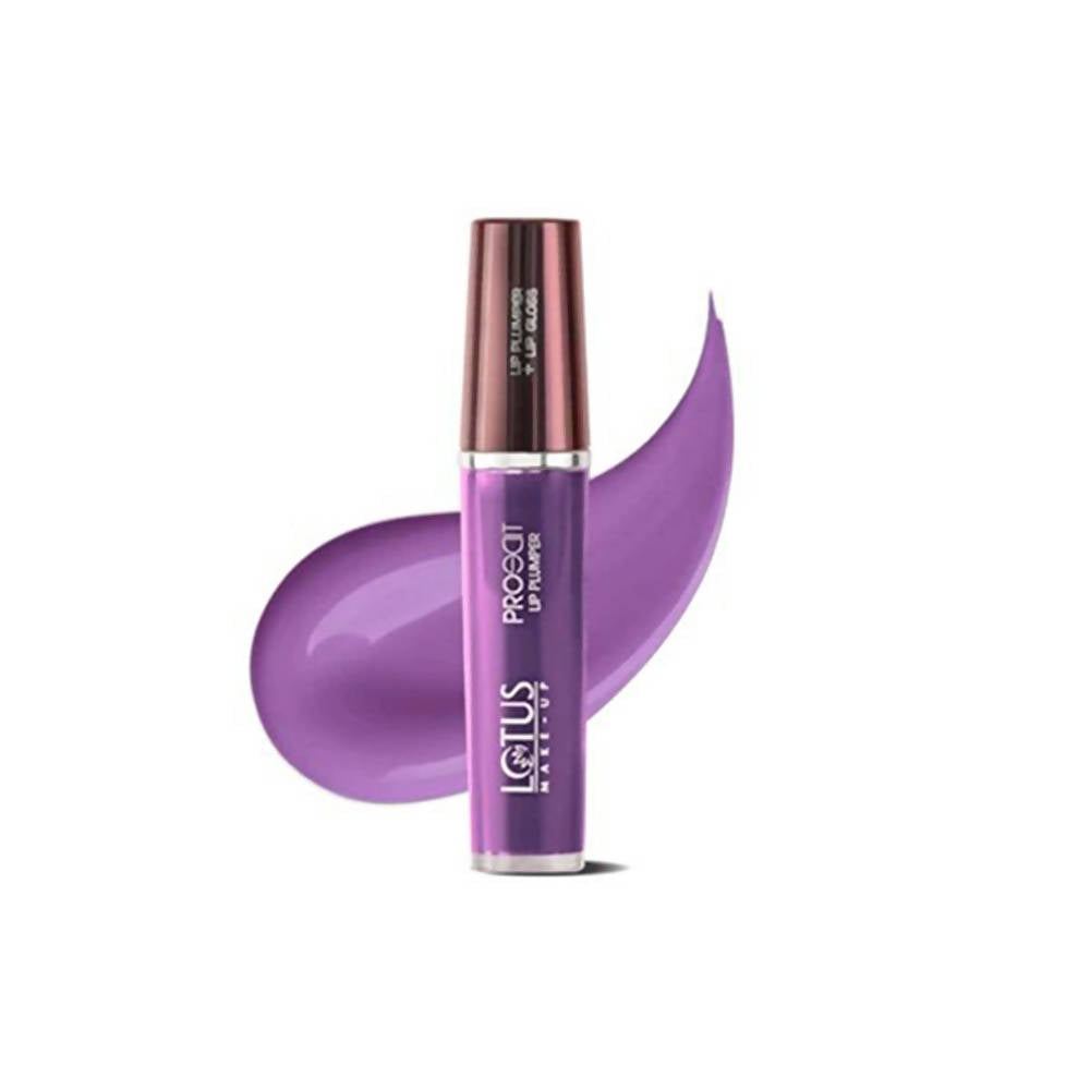 Lotus Makeup Proedit Lip Plumper + Gloss,Ravishing Rose (8Ml) - BUDNE