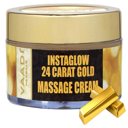 Vaadi Herbals Instaglow 24 Carat Gold Massage Cream