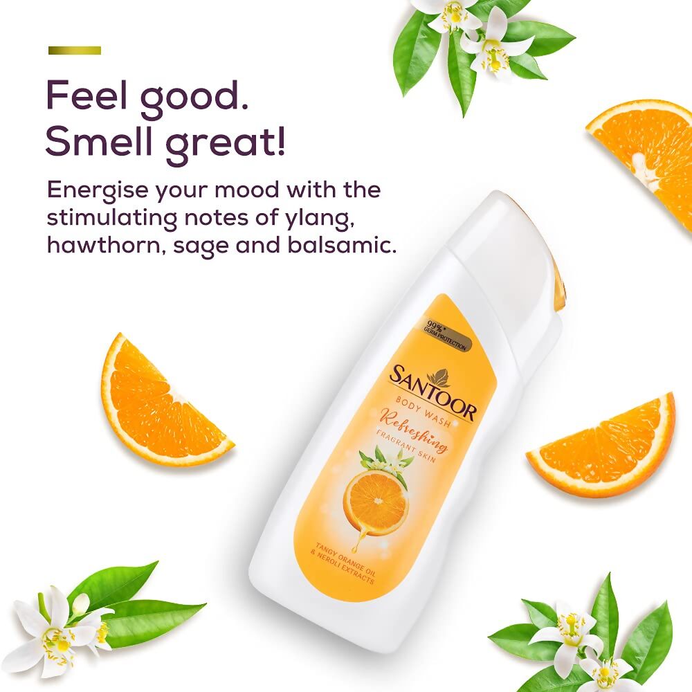 Santoor Refreshing Skin Body Wash