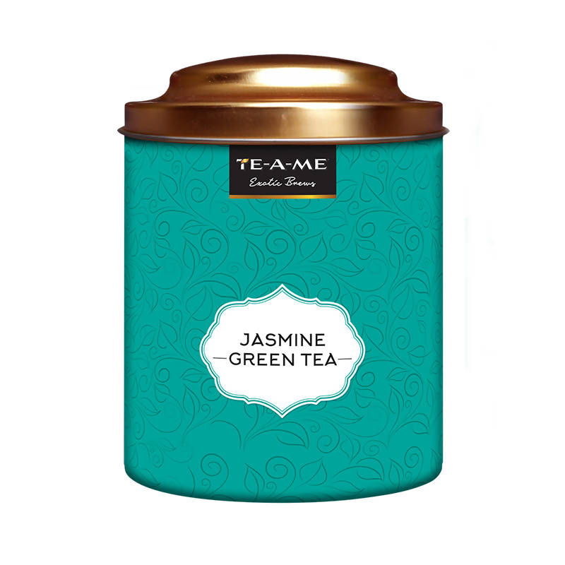 Teame Jasmine Green Tea Tin - BUDNE