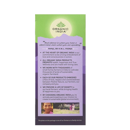 Organic India Tulsi Mulethi 25 Tea Bags