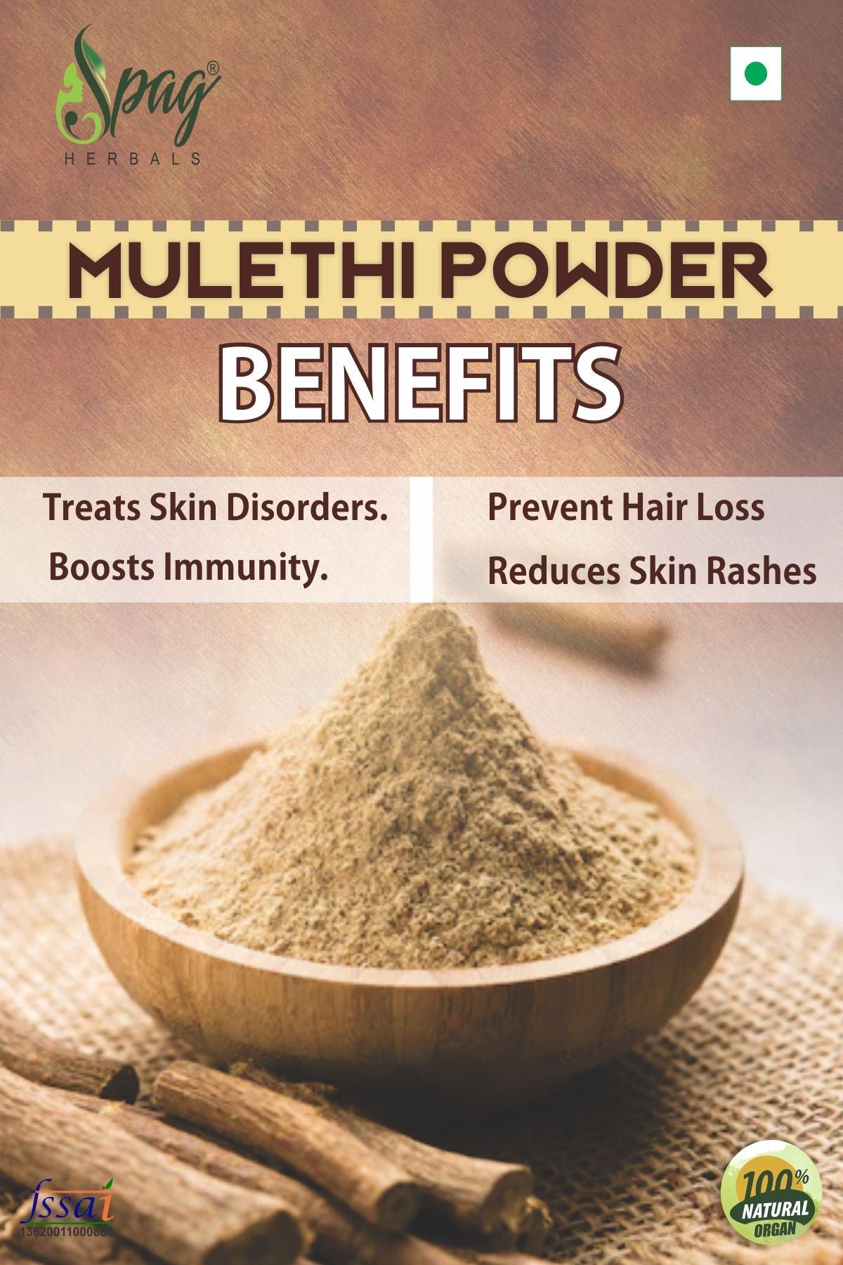 Spag Herbals Mulethi Powder