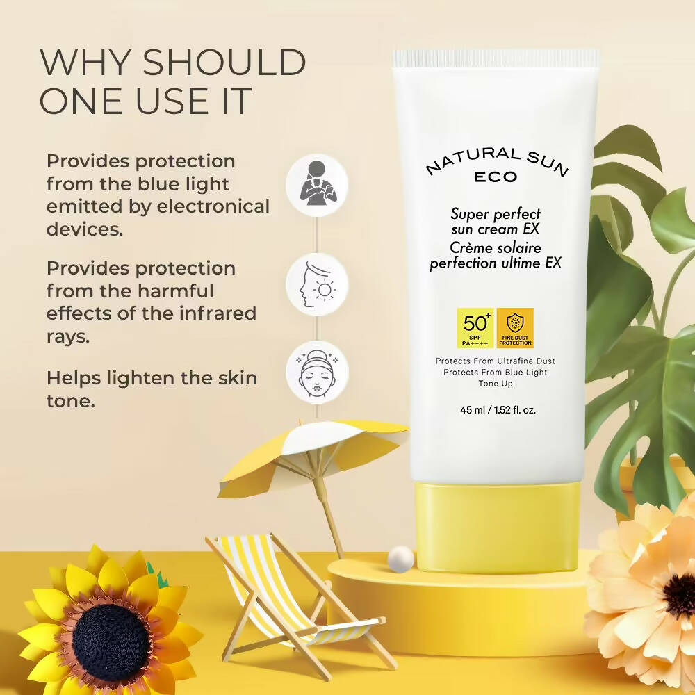 The Face Shop Natural Sun Eco Super Perfect Sun Cream Ex-SPF 50