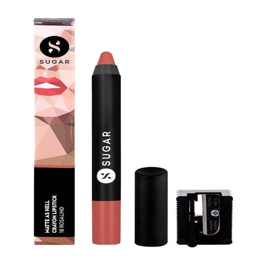 Sugar Matte As Hell Crayon Lipstick - Rosalind (Nude Rose)