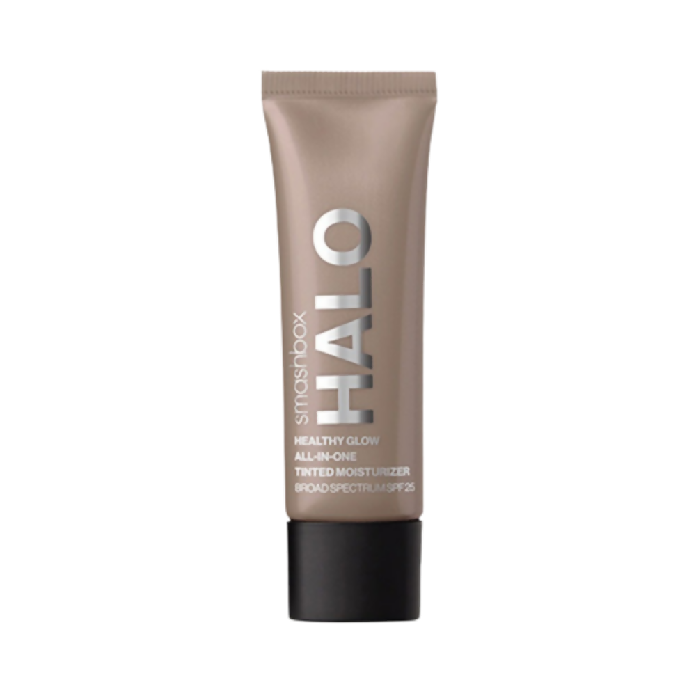 Smashbox Halo Healthy Glow All-in-one Tinted Moisturizer With SPF 25 Travel Size- Medium Tan - usa canada australia