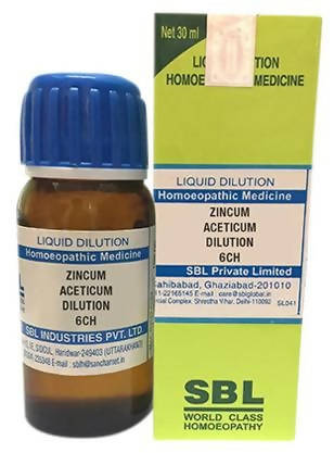 SBL Homeopathy Zincum Aceticum Dilution