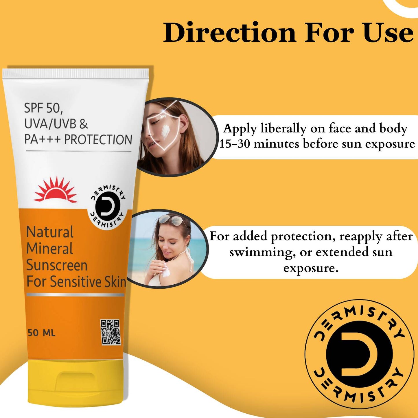 Dermistry Hydra Nourishing Sunscreen & Natural Mineral Sunscreen