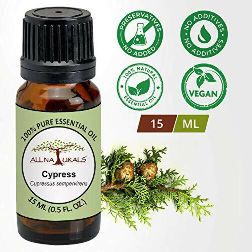 All Naturals Cypress Essential Oil for Hair & Skin