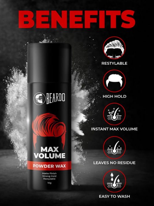 Beardo Max Volume Powder Wax