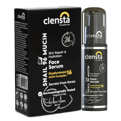 Clensta Snail 96 Mucin Skin Repair Face Serum