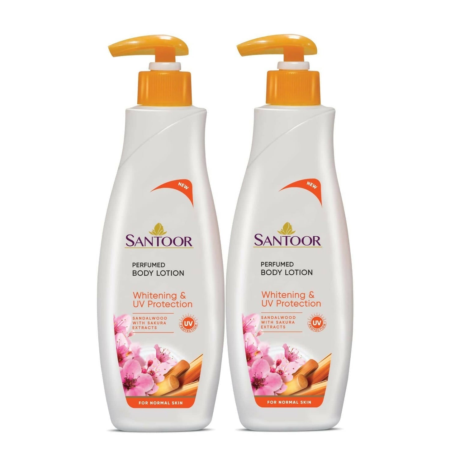 Santoor Body Lotion Whitening And UV Protection