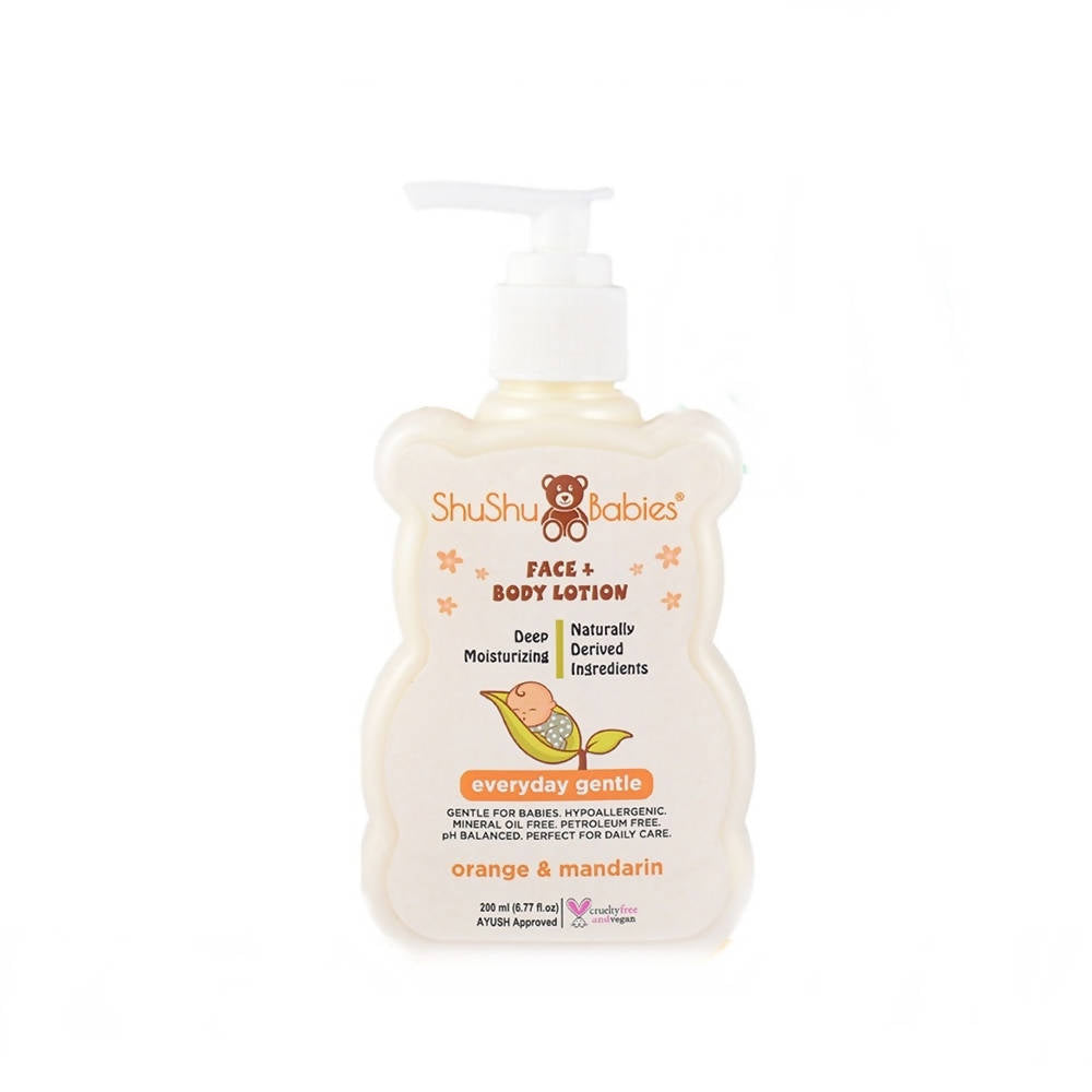 ShuShu Babies Face + Body Lotion Orange & Mandarin -  USA, Australia, Canada 