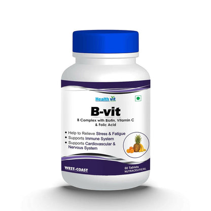 Healthvit Nutrition Natural B-Vit Tablets