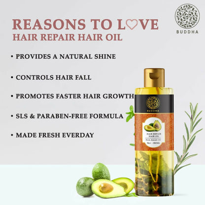 Buddha Natural Hair Repair Treatment Oil