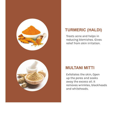 Skin Elements Turmeric and Multani Mitti Face Pack