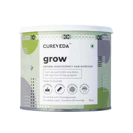 Cureveda Grow Plant Biotin Advanced Hair Nutrition - buy in usa, australia, canada 