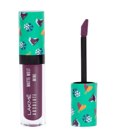 Lakme Absolute Matte Melt Mini Liquid Lip Color - Purple Tourist -  USA 