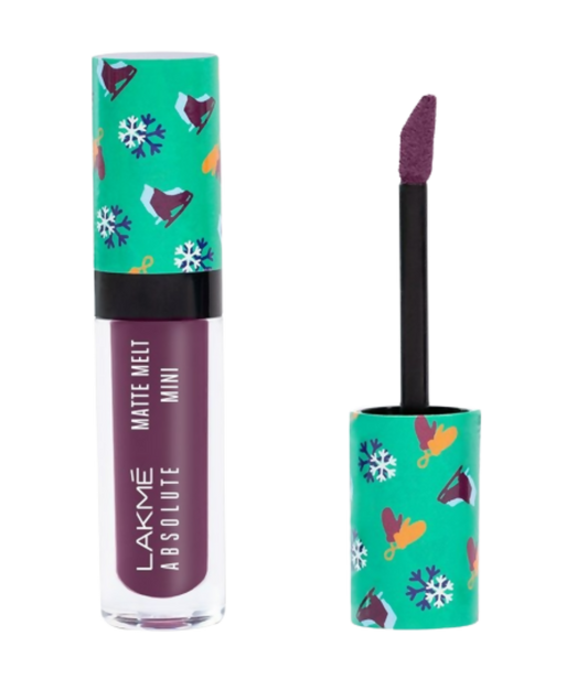 Lakme Absolute Matte Melt Mini Liquid Lip Color - Purple Tourist -  USA 