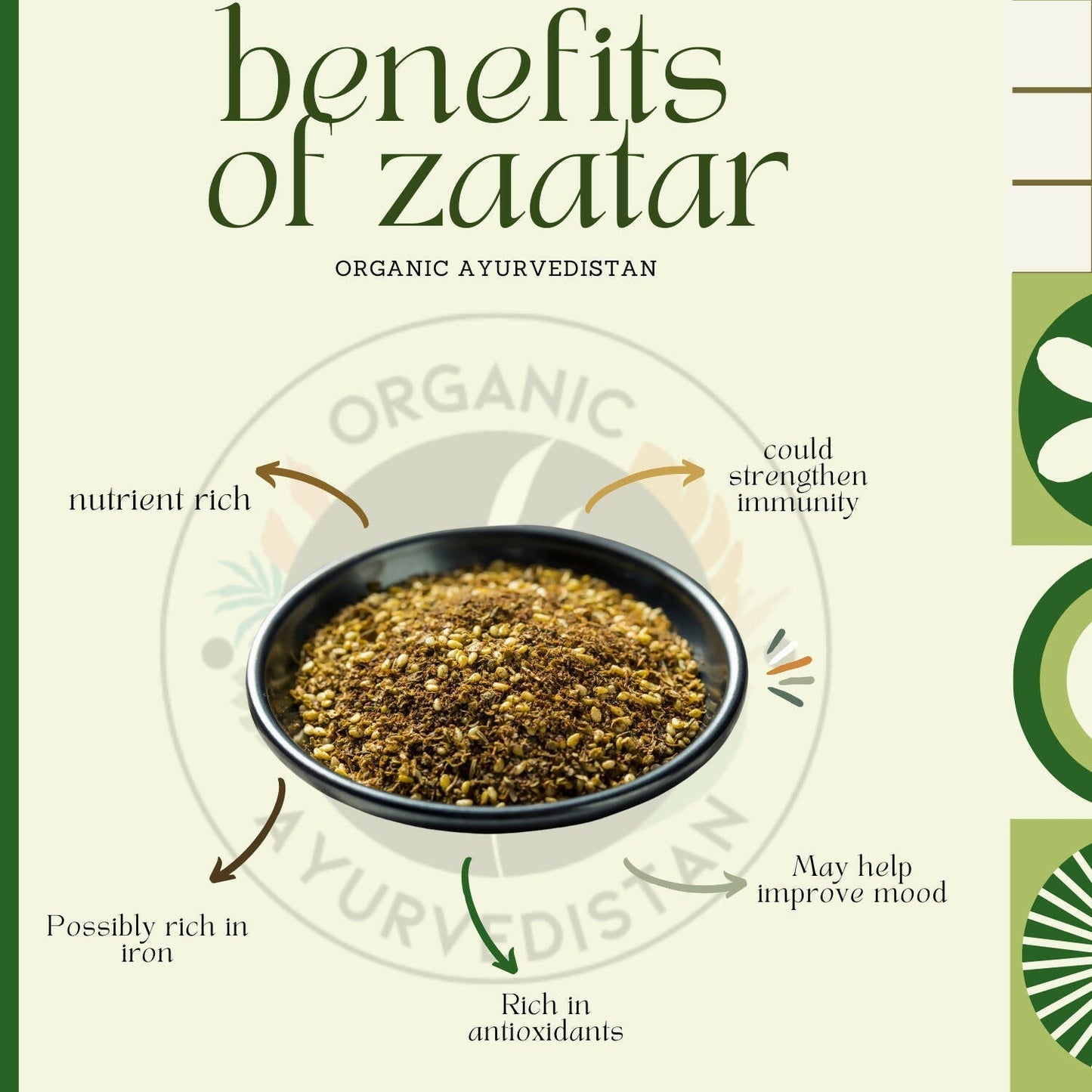 Organic Ayurve USA, Australia, Canada n Zaatar Powder