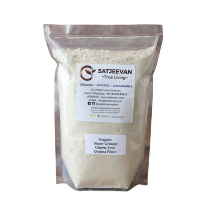 Satjeevan Organic Stone-Ground Quinoa Flour