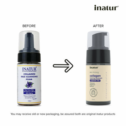 Inatur Collagen Foaming Face Wash